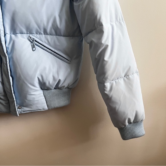 ARDEN B. PUFFER DOWN JACKET (BABY BLUE) - Picture 4 of 6